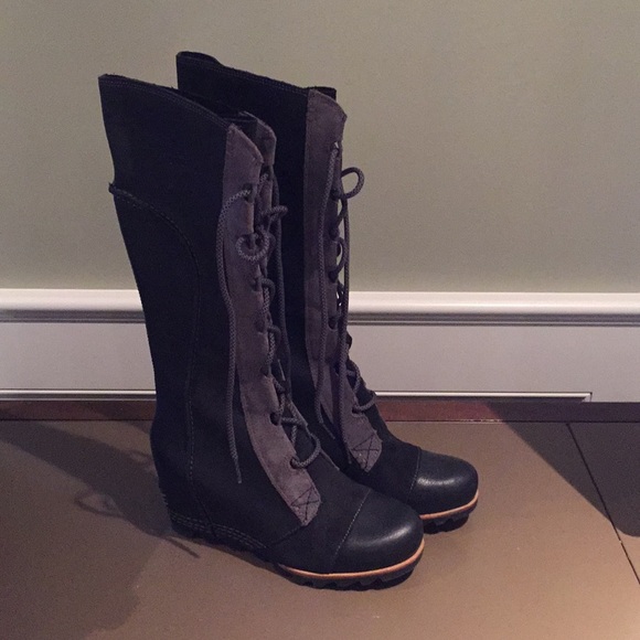 sorel women's joan of arctic wedge ii tall boots